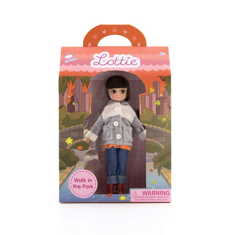 Lottie Walk in Park Doll with Pet Dog - Image 3